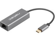 Кабели и Адаптери Natec Cricket USB към RJ45 Ethernet адаптер мрежова карта USB-C 3.1, 1xRJ45 1GB, кабел, с нарушена опаковка
