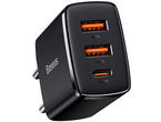 Зарядни устройства Baseus CCXJ-E02 Compact Quick Wall Charger, черен