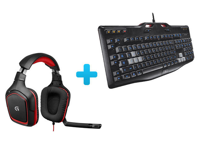 Клавиатури Logitech G105 US Int + Logitech G230
