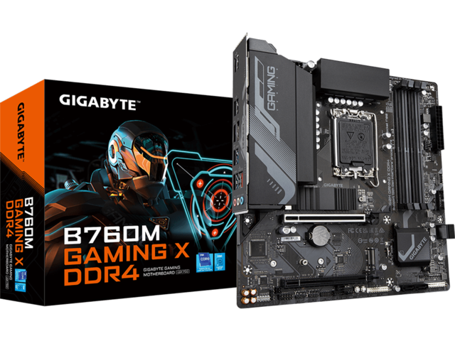 Дънни платки GIGABYTE B760M GAMING X DDR4