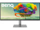 Монитори BenQ PD3420Q + Fury Gaming Chair Avenger M+ Black-White