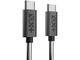 Кабели и Адаптери Next One Braided USB-C to USB-C Cable 1.2m (3A) - Space Gray