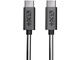 Кабели и Адаптери Next One Braided USB-C to USB-C Cable 1.2m (3A) - Space Gray