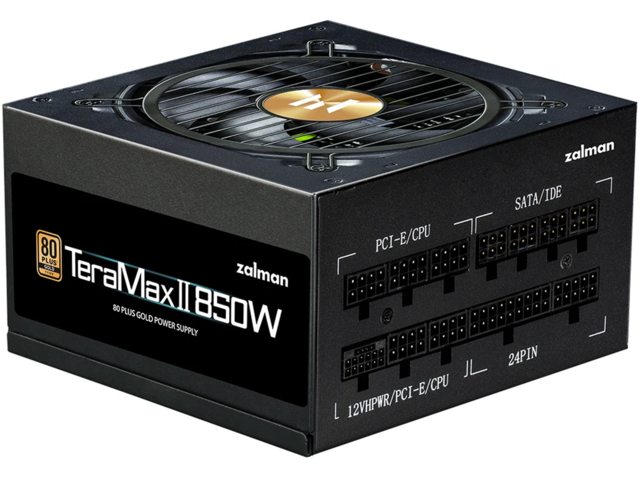 Захранвания за компютри Zalman TeraMax II 850W Black ATX 3.0