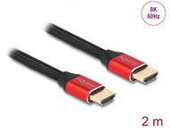 Кабели и Адаптери Delock HDMI кабел червен 2 метра
