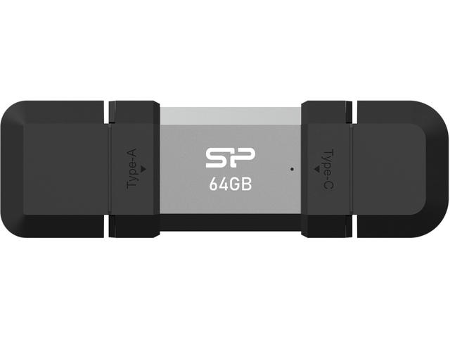 USB памети 64GB Silicon Power Mobile C51 USB Type-A и USB Type-C (USB 3.2 Gen 1)