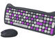 Клавиатури Canyon HSET-W6 Kitty Edition, Violet