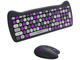 Клавиатури Canyon HSET-W6 Kitty Edition, Violet