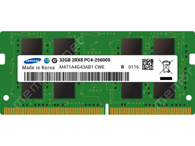 Оперативна памет 32GB DDR4 3200 MHz Samsung SO-DIMM