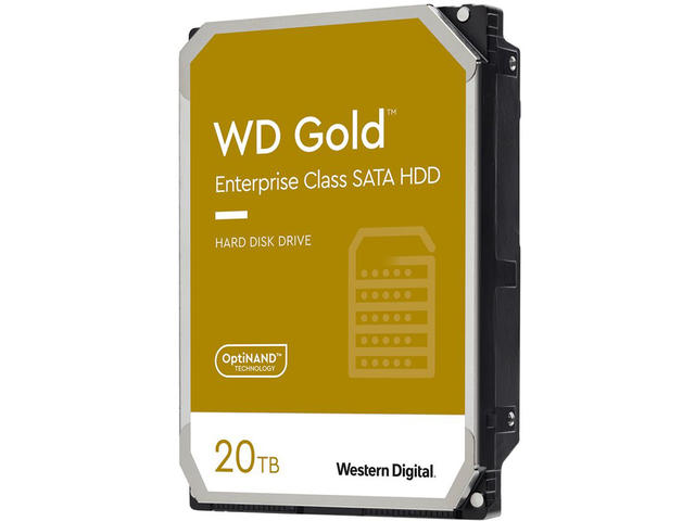 Твърди дискове 20TB Western Digital Gold Enterprise Class OptiNAND