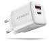 Зарядни устройства Axagon ACU-PQ30W PD3.0 & QC4+ 2xOUTPUTS wall charger 30W