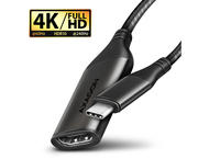 Кабели и Адаптери Axagon RVC-HI2M USB-C > HDMI 2.0a adapter