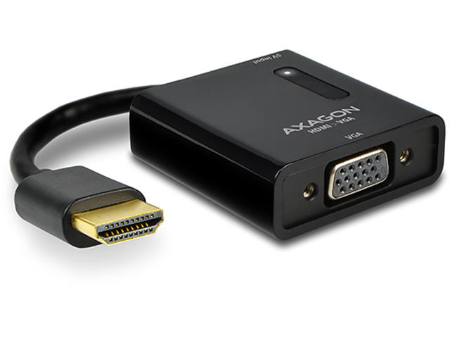 Кабели и Адаптери Axagon RVH-VG2 HDMI > VGA adapter