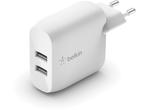 Зарядни устройства Belkin BOOST CHARGE 24w White