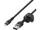 Кабели и Адаптери Belkin BoostCharge Pro Flex USB-A кабел с Lightning конектор, 3 метра, черен