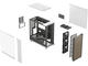 Кутии Fractal Design North XL Chalk White TG Clear