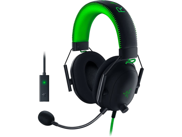 Слушалки Razer BlackShark V2 - Wired Gaming Headset + USB Sound Card - SE - World Packaging
