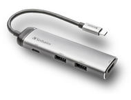 USB Хъб Verbatim USB-C Multiport Hub 