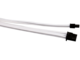 Кабели за компоненти 1stPlayer комплект удължителни кабели Custom Modding Cable Kit White