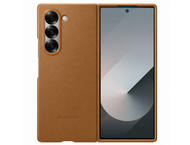 Калъфи Samsung Galaxy Z Fold6 калъф от екокожа, Tan