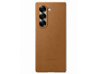 Калъфи Samsung Galaxy Z Fold6 калъф от екокожа, Tan