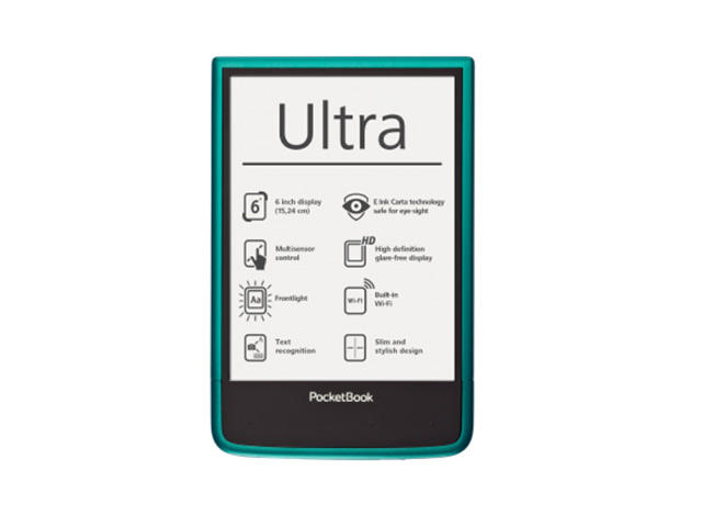 E-reader Pocketbook Ultra PB650, в изумрудено