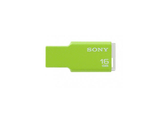 USB памети Sony Tiny 16GB зелена