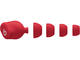 Слушалки Beats Solo Buds - True Wireless Earbuds - Transparent Red