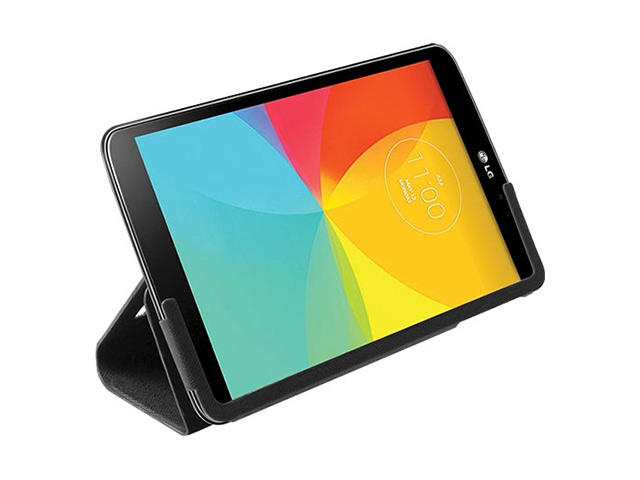 Калъфи за таблети Krusell Malmo Tablet Case - кожен кейс и поставка за LG G Pad 8.0 (черен)