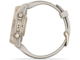 Смарт часовници Garmin fēnix® 8 - 43 мм, Sapphire - Soft Gold с Fog Gray/Dark Sandstone силиконова каишка