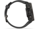 Смарт часовници Garmin fēnix® 8 - 43 мм, Sapphire - Carbon Gray DLC Titanium с Black/Pebble Gray силиконова каишка