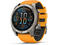 Смарт часовници Garmin fēnix® 8 – 51 mm, AMOLED Sapphire - Titanium с Spark Orange/Graphite силиконова каишка