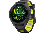 Смарт часовници Garmin Forerunner 265S Black безел и корпус с Black/Amp Yellow силиконова каишка