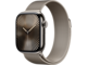 Смарт часовници Apple Watch Series 10 GPS + Cellular 42mm Natural Titanium Case with Natural Milanese Loop