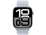 Смарт часовници Apple Watch S10 GPS 46mm Silver Alu Case with Blue Cloud Sport Loop
