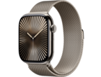 Смарт часовници Apple Watch S10 GPS + Cellular 46mm Natural Titanium Case with Natural Milanese Loop - M/L