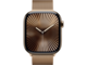 Смарт часовници Apple Watch S10 GPS + Cellular 46mm Gold Titanium Case with Gold Milanese Loop - M/L