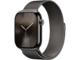 Slate Titanium Case /Slate Milanese Loop M/L