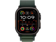Смарт часовници Apple Watch Ultra2 (2024) GPS + Cellular 49mm Black Titanium Case with Dark Green Alpine Loop - Large