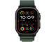 Смарт часовници Apple Watch Ultra2 (2024) GPS + Cellular 49mm Black Titanium Case with Dark Green Alpine Loop - Large