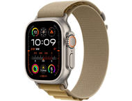 Смарт часовници Apple Watch Ultra2 (2024) GPS + Cellular 49mm Natural Titanium Case with Tan Alpine Loop - Medium