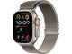 Natural Titanium Case /Natural Titanium Milanese Loop - L
