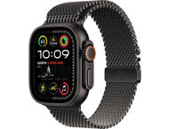 Смарт часовници Apple Watch Ultra2 (2024) GPS + Cellular 49mm Black Titanium Case with Black Titanium Milanese Loop - L