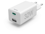 Зарядни устройства Hama бързо зарядно 32W, бяло