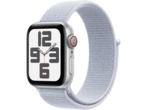 Смарт часовници Apple Watch SE2 (2024) GPS + Cellular 40mm Silver Alu Case with Blue Cloud Sport Loop
