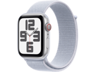 Смарт часовници Apple Watch SE2 (2024) GPS + Cellular 44mm Silver Alu Case with Blue Cloud Sport Loop