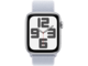 Смарт часовници Apple Watch SE2 (2024) GPS + Cellular 44mm Silver Alu Case with Blue Cloud Sport Loop