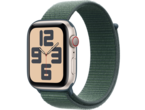 Смарт часовници Apple Watch SE2 (2024) GPS + Cellular 44mm Starlight Alu Case with Lake Green Sport Loop