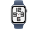 Смарт часовници Apple Watch SE2 (2024) GPS 44mm Silver Alu Case with Denim Sport Band - M/L