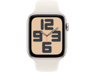 Смарт часовници Apple Watch SE2 (2024) GPS 44mm Starlight Alu Case with Starlight Sport Band - M/L